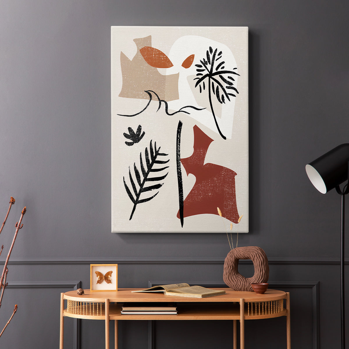 Soft Palms VI - Canvas Art Print