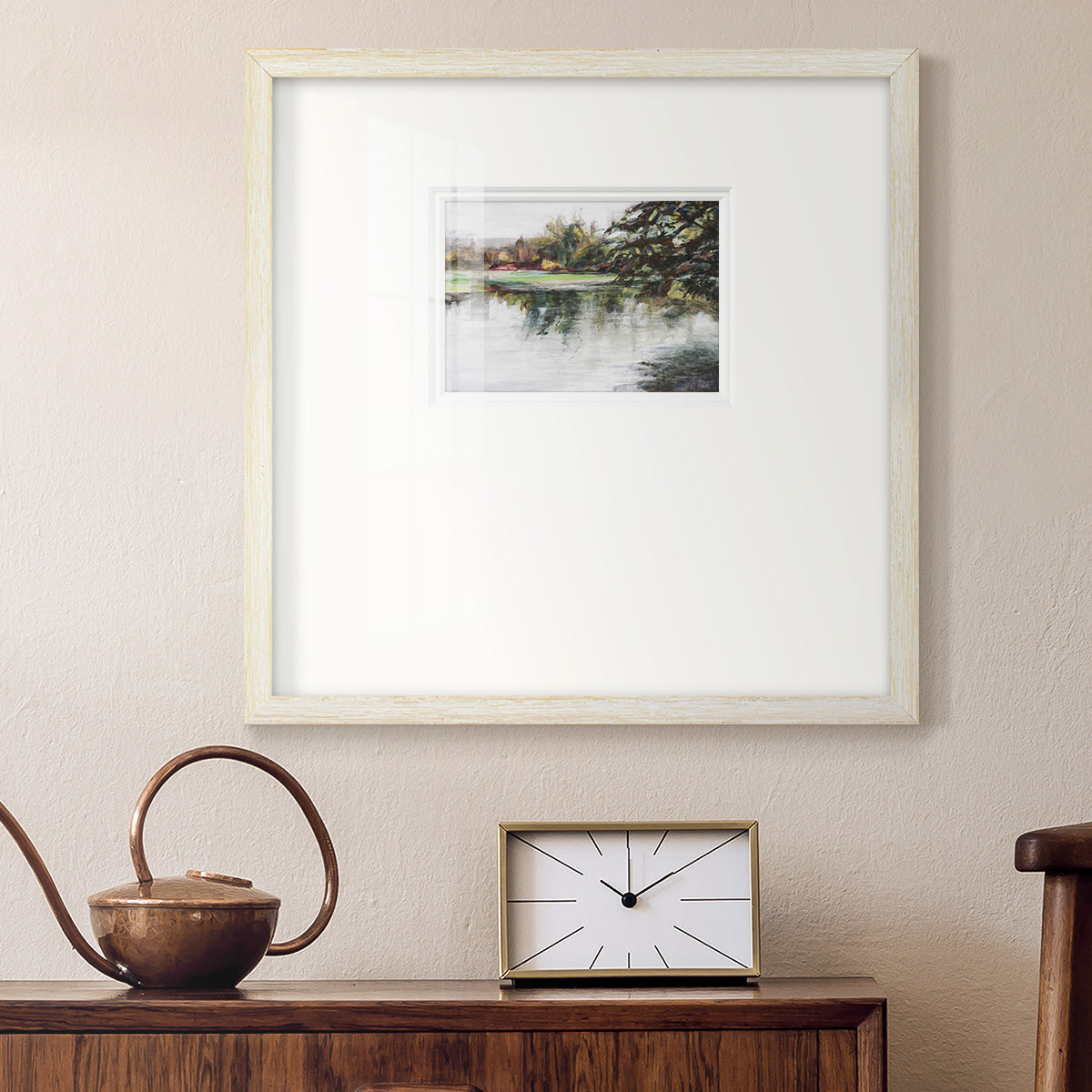 Upon Reflection Premium Framed Print Double Matboard