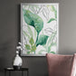 Tropical Palm Chorus I - Modern Framed Canvas Print