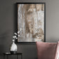 Bronzed I - Modern Framed Canvas Print