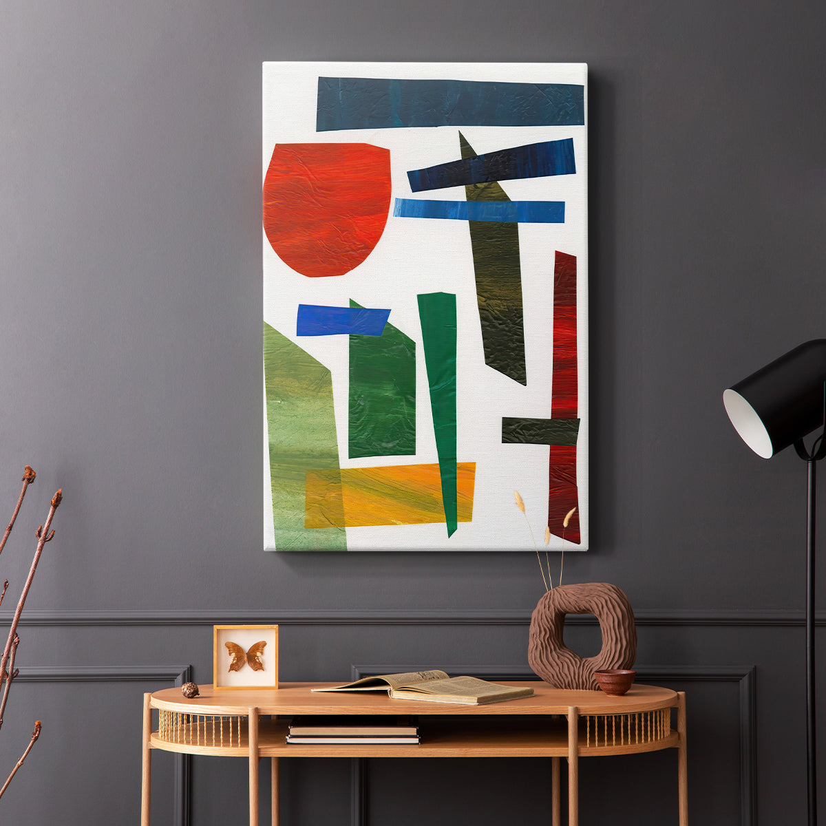 Colorful Shapes II - Canvas Art Print
