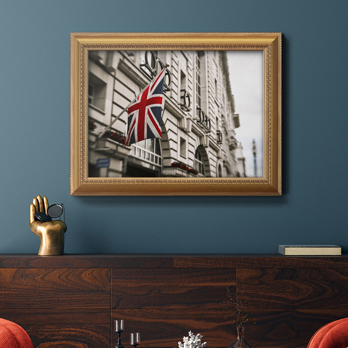 London Scene II Premium Framed Canvas- Ready to Hang