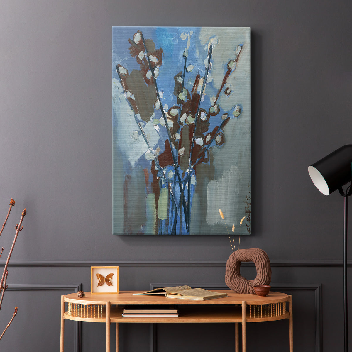 Winter Willow I - Canvas Art Print