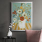 Joyful Blossoms I - Modern Framed Canvas Print