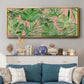 Tropical Sketchbook Coral - Floater Framed Canvas Print