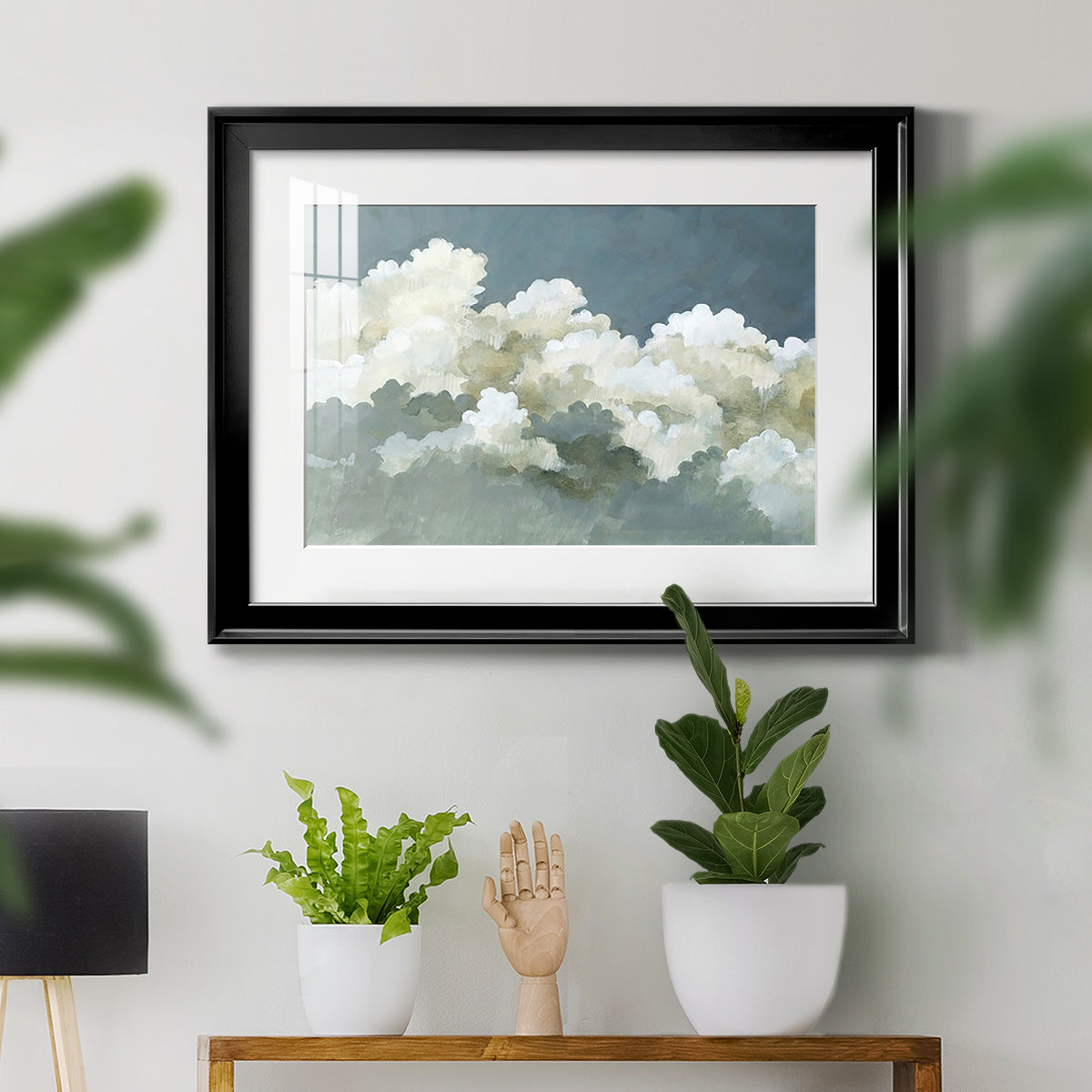 Big Clouds III - Modern Framed Art Print