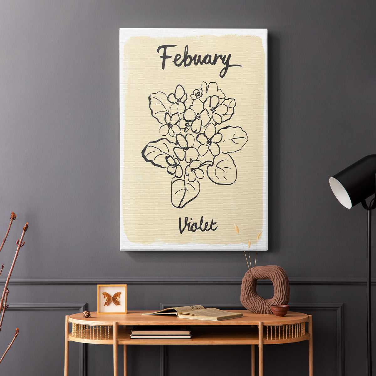 Birth Month II - Canvas Art Print