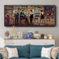 Happy Hour - Floater Framed Canvas Print