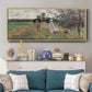 Promenade a Argenteuil, 1875 - Floater Framed Canvas Print