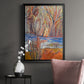 Cadmium Winter Solstice I - Modern Framed Canvas Print