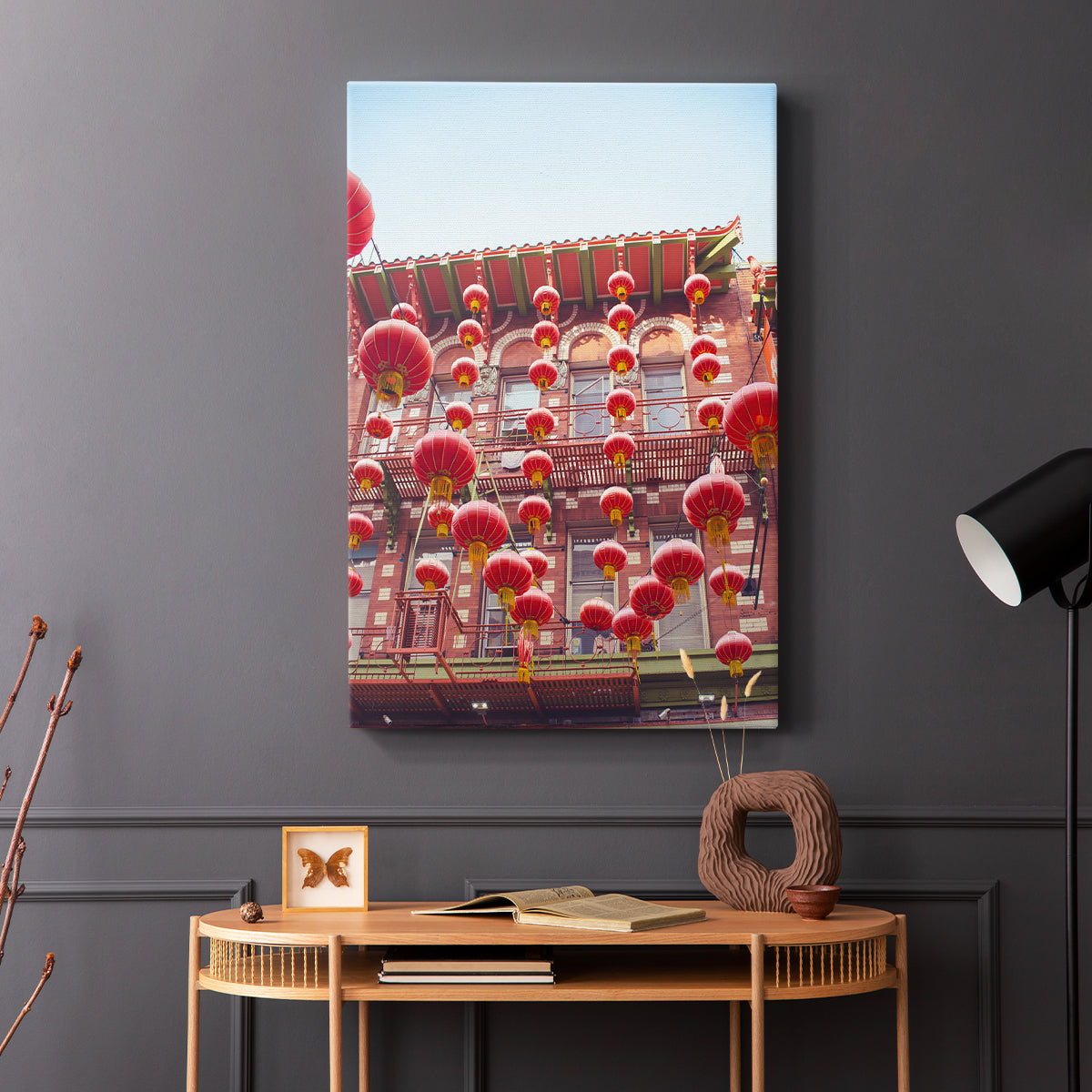 Lovely Lanterns II - Canvas Art Print