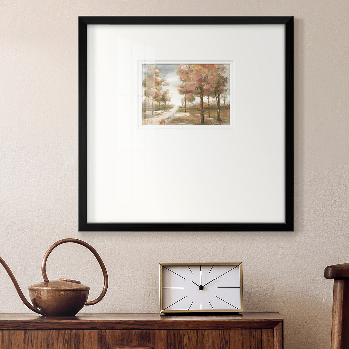 Pastel Park Premium Framed Print Double Matboard