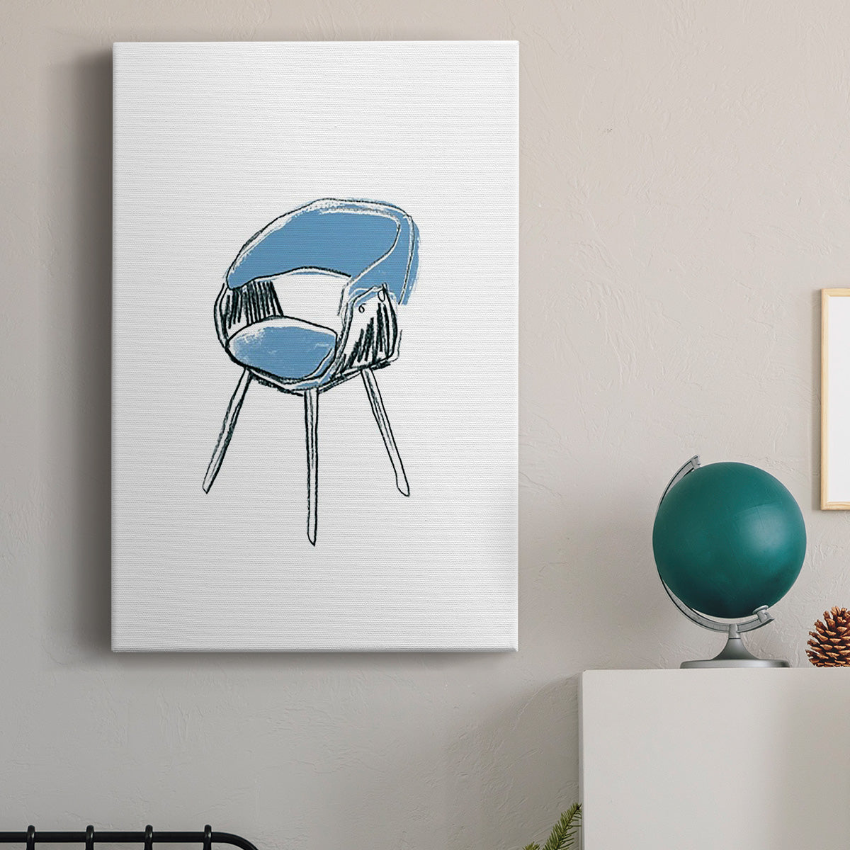 Take a Seat I Premium Gallery Wrapped Canvas - Ready to Hang