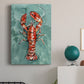 Aquatic Lobster I Premium Gallery Wrapped Canvas - Ready to Hang