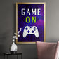 It's Game On II - Modern Framed Canvas Print
