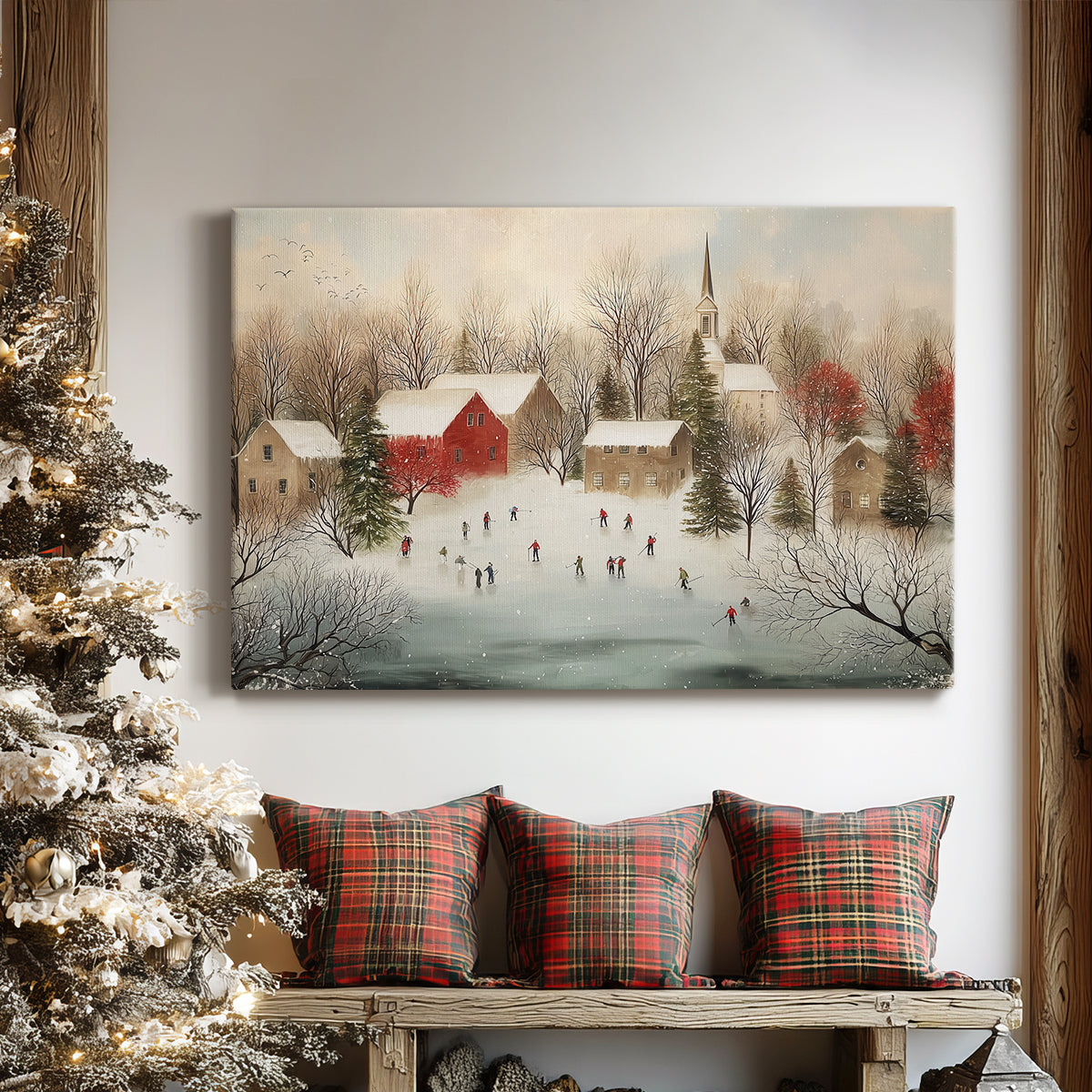 Sugar Carols at Dawn - Canvas Art Print