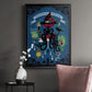 Spooky Cephalopod Chandeliers I - Modern Framed Canvas Print