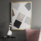 Block Encounter Revisit I - Modern Framed Canvas Print