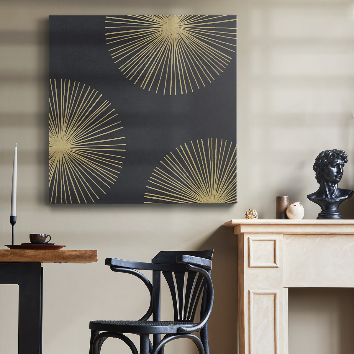 Bursts II - Canvas Art Print