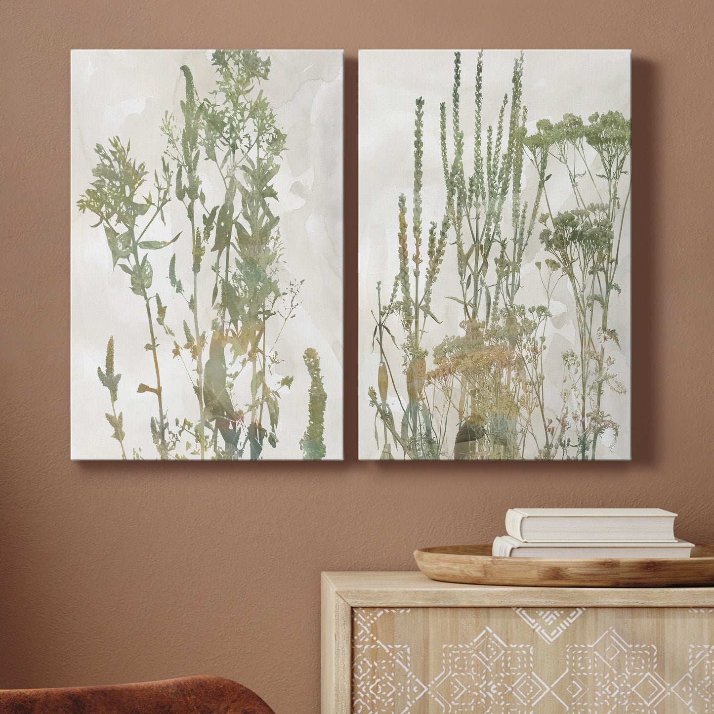 Untamed Garden I Premium Gallery Wrapped Canvas - Ready to Hang