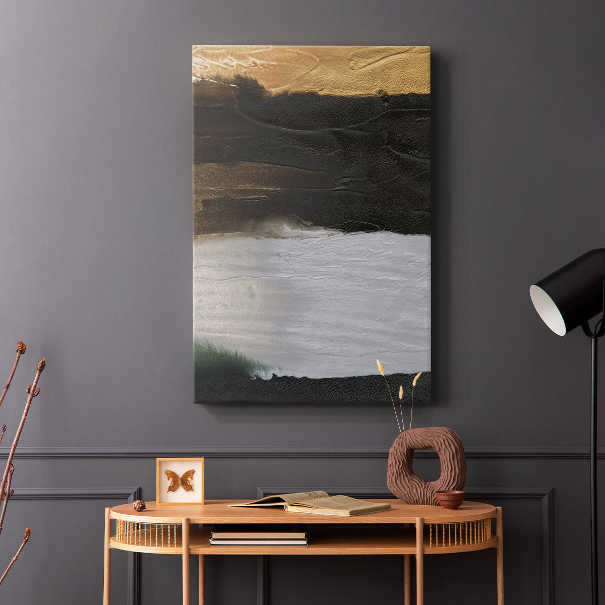 Embellished Coastal Plain I - Canvas Art Print