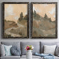 Hillside Walking Path I - Premium Framed Canvas 2 Piece Set - Ready to Hang