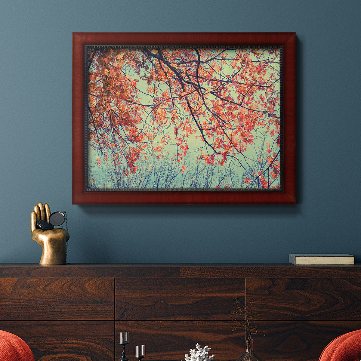 Autumn Tapestry II Premium Framed Canvas- Ready to Hang