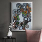 Amelia Island Stones - Modern Framed Canvas Print