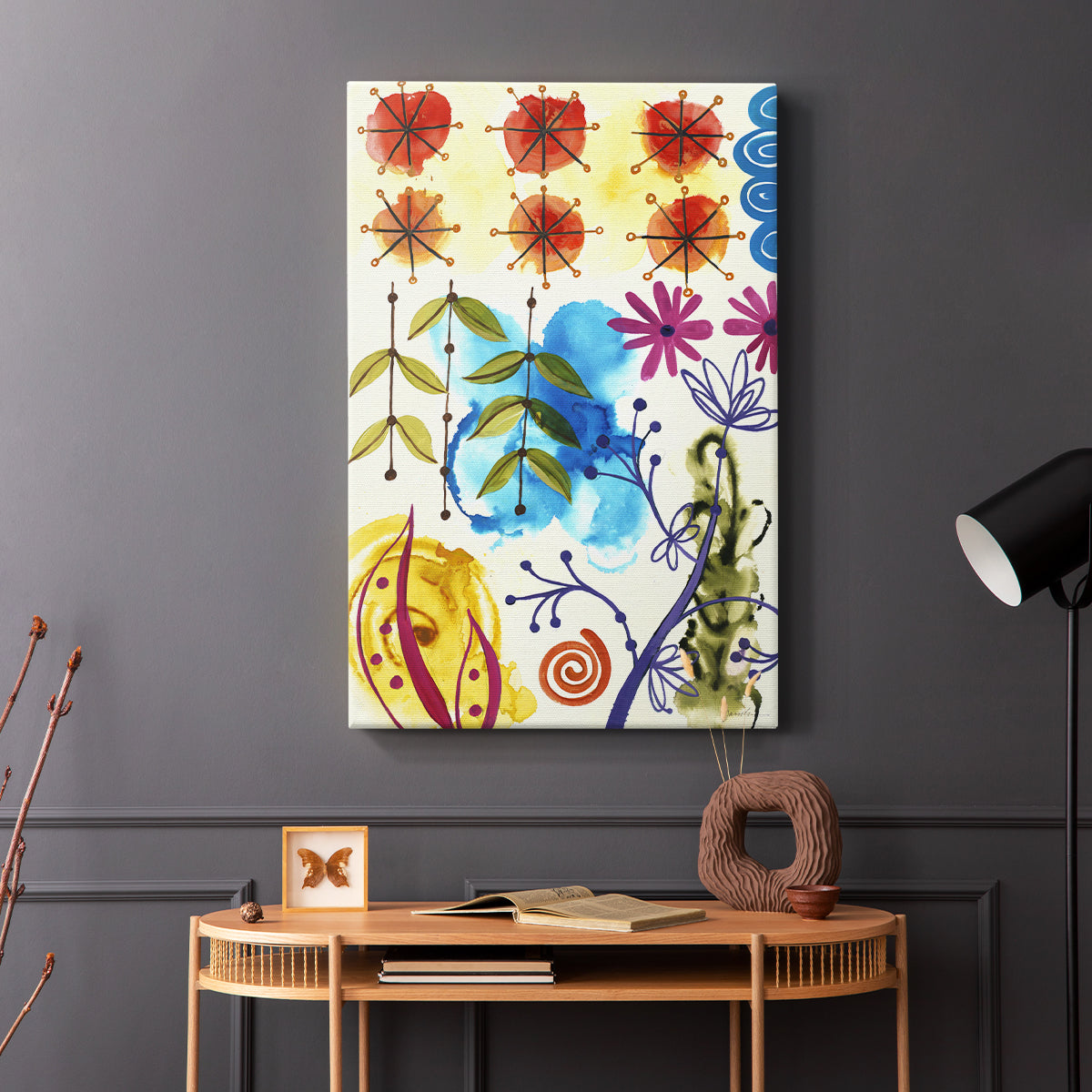 Flower Power II - Canvas Art Print