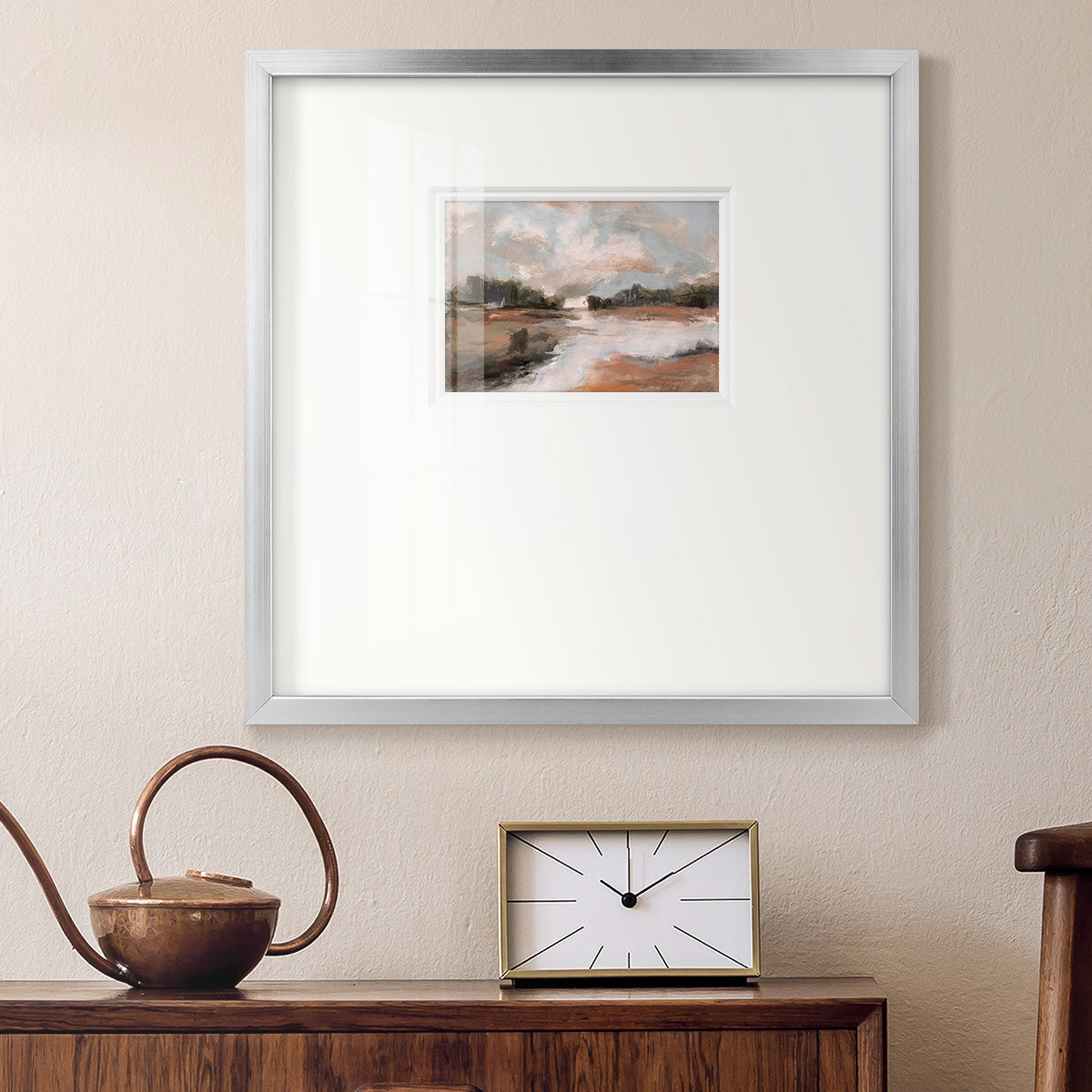 South Pond Premium Framed Print Double Matboard