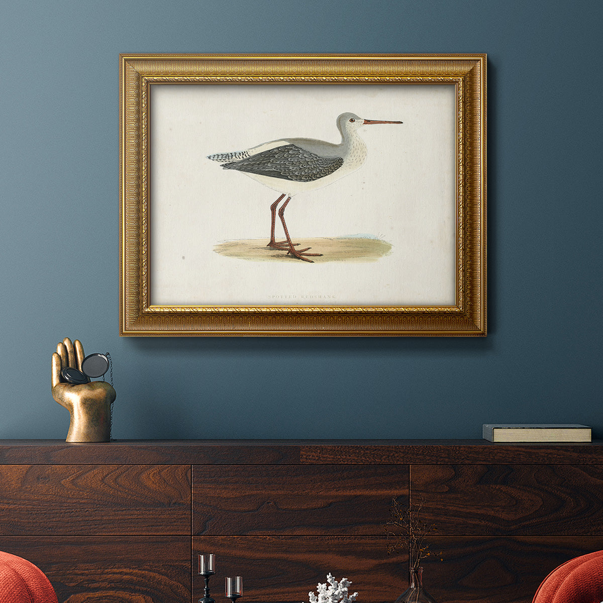 Morris Sandpipers I Premium Framed Canvas- Ready to Hang