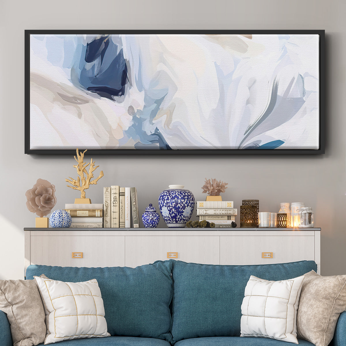 Fresh Air III - Floater Framed Canvas Print