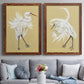 Heron Plumage V - Premium Framed Canvas 2 Piece Set - Ready to Hang