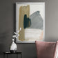 Marble Block Symmetry II - Modern Framed Canvas Print