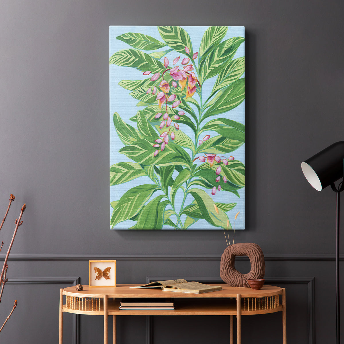 Tropical Shell Ginger II - Canvas Art Print