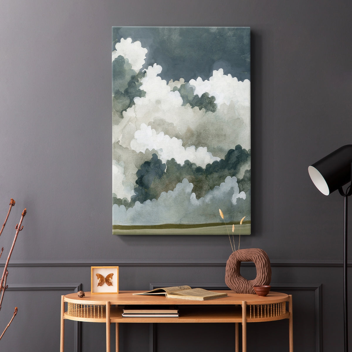 Vast Neutral Sky II - Canvas Art Print