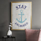 Stay Anchored - Modern Framed Canvas Print