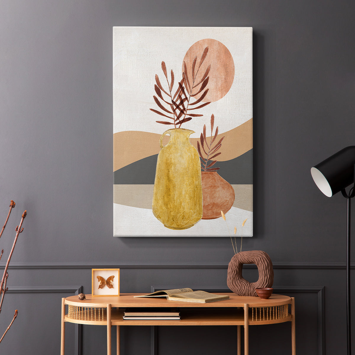 Adobe Moon I - Canvas Art Print