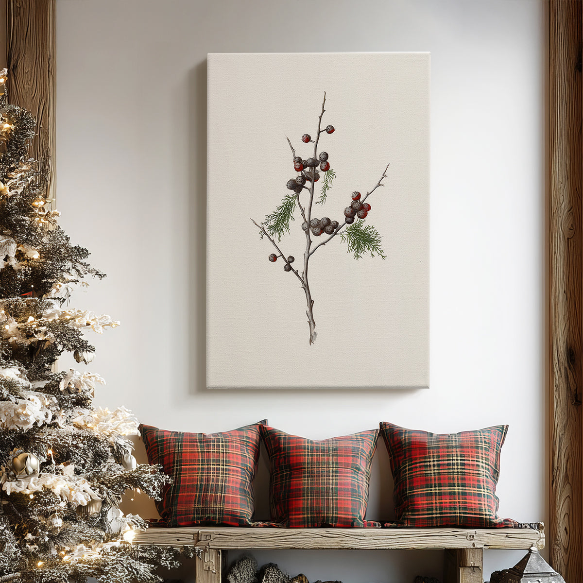 Midnight of Silver Morning - Canvas Art Print