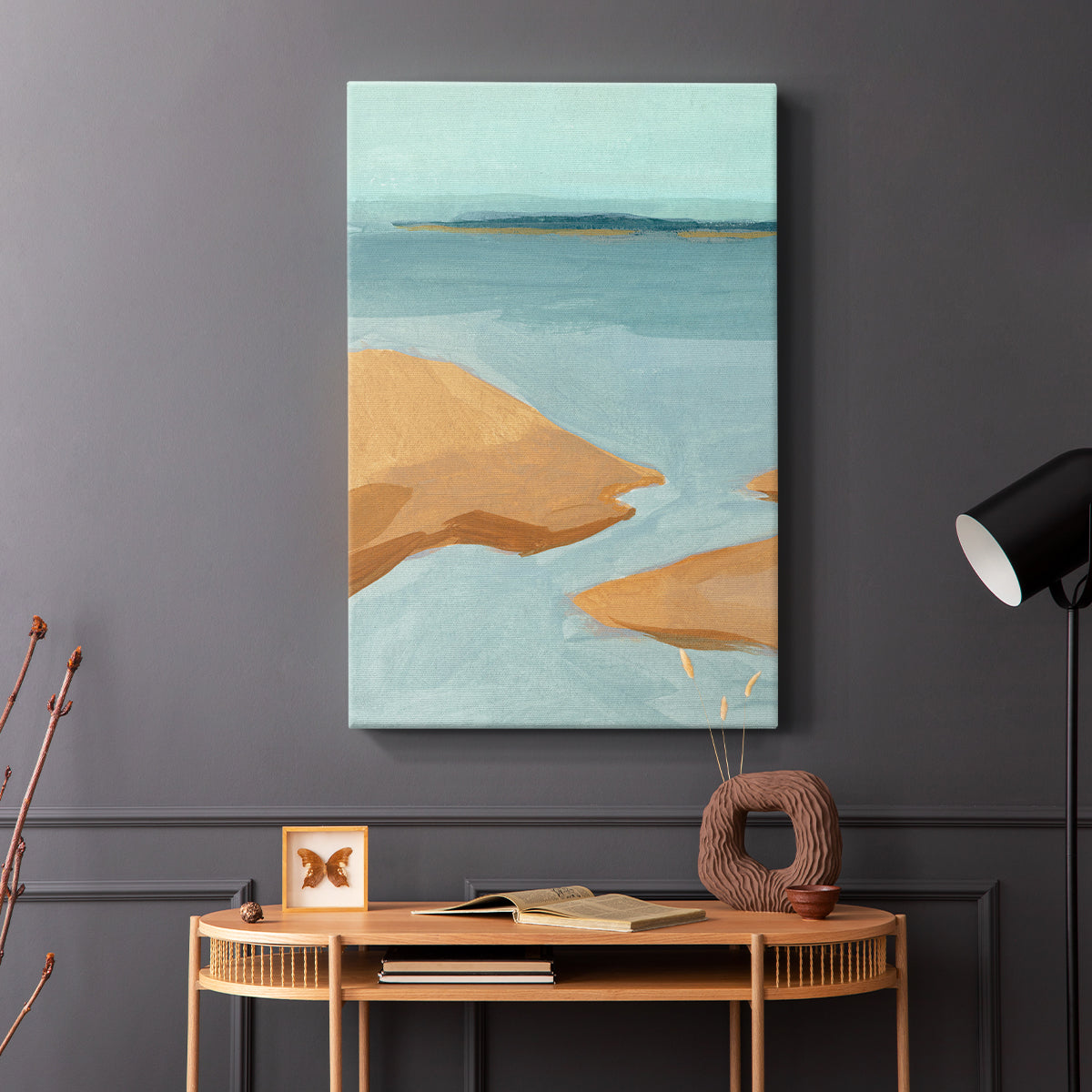 Out on the Sandbar IV - Canvas Art Print