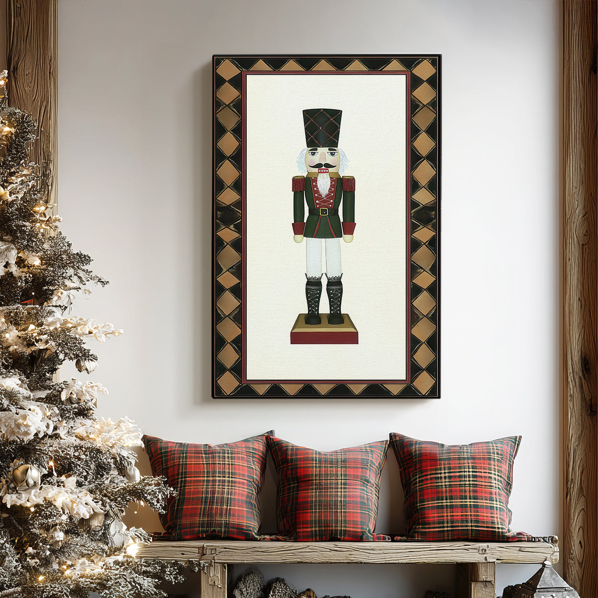 Dawn of Sugar Village - Canvas Art Print