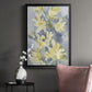 Forsythia Blooms I - Modern Framed Canvas Print