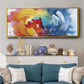 Calliope - Floater Framed Canvas Print