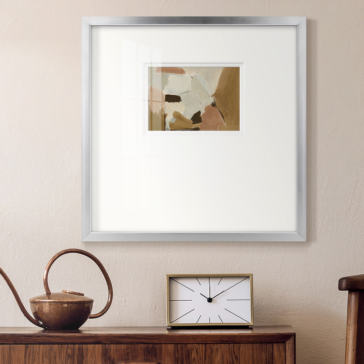 Almondine I Premium Framed Print Double Matboard