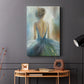 Lady in Blue - Canvas Art Print