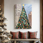 Pale Winter Wreath of Twilight - Canvas Art Print