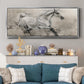 Majestic Stallion I - Floater Framed Canvas Print