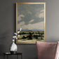 Pink Hazy Sky I - Modern Framed Canvas Print