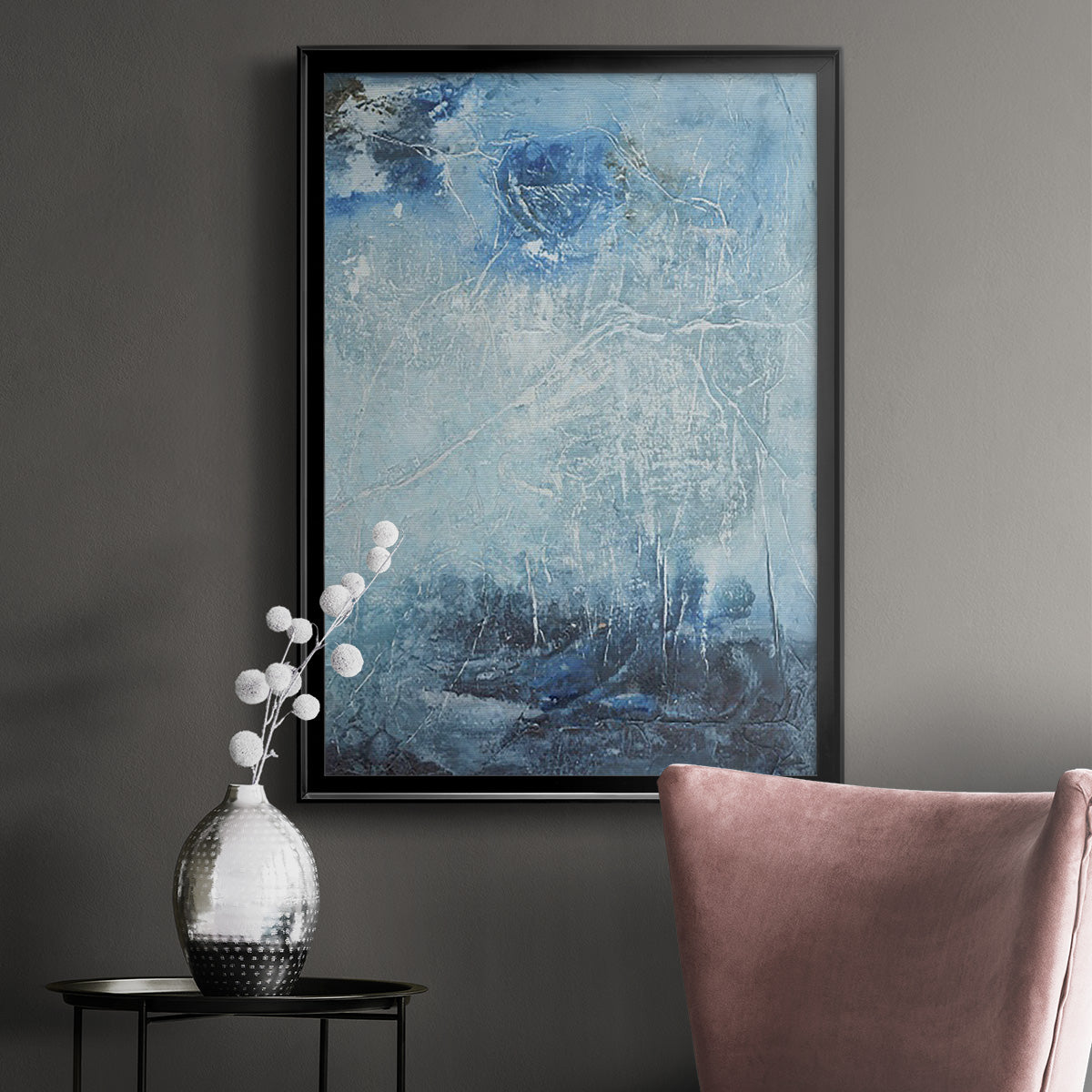 Coastal Seas IV - Modern Framed Canvas Print