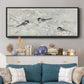 Nature's Confetti II - Floater Framed Canvas Print